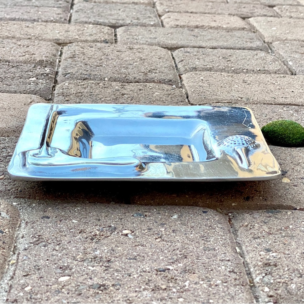 Polished Pewter Golf Dish - Picture 5 of 7